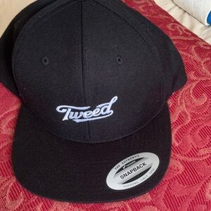 Tweeds Black Snapback Hat